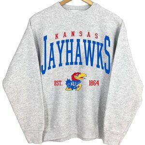 NCAA Kansas Jayhawks Shirt Sweatshirt University of Kansas Sweater Retro